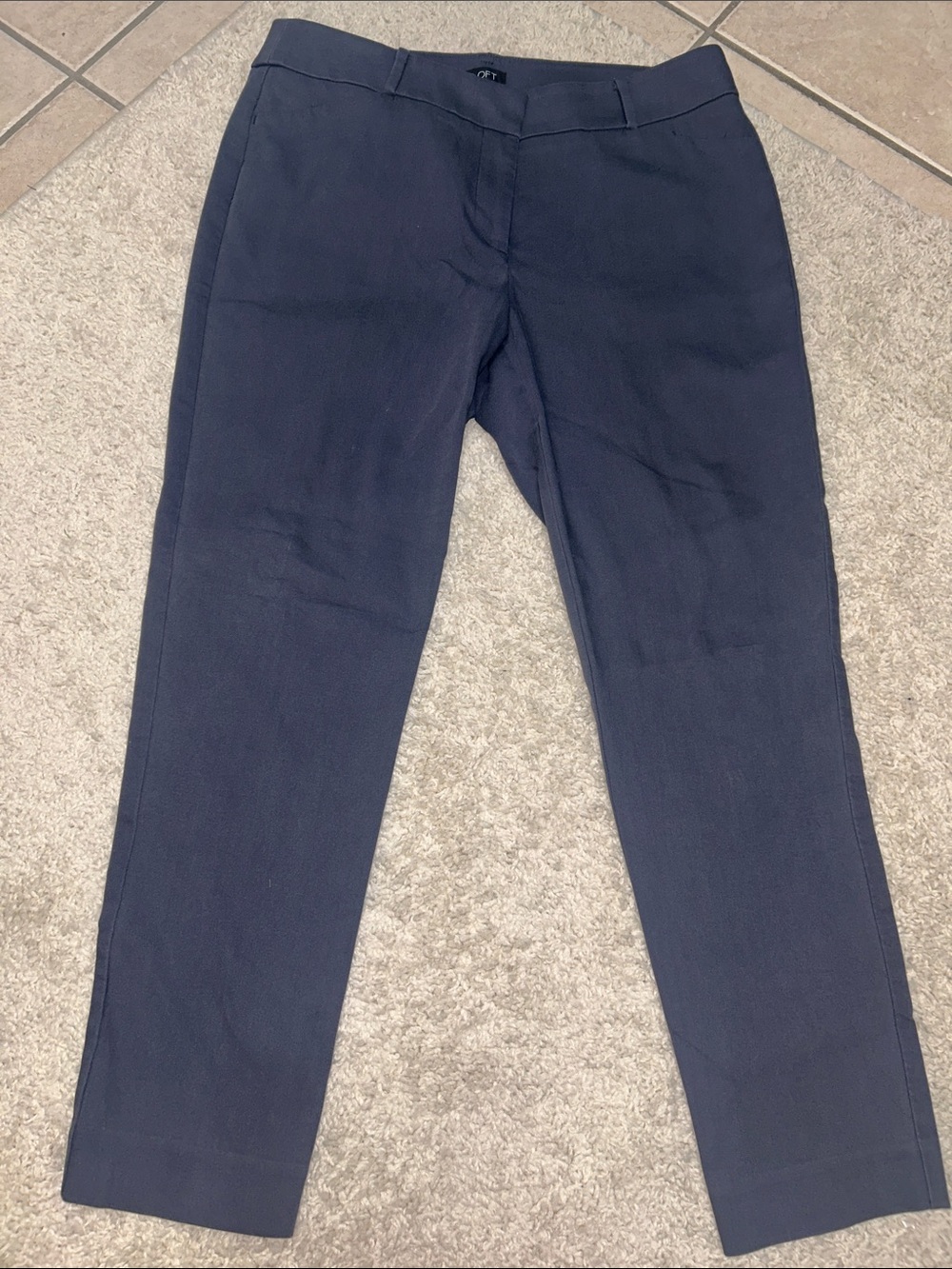 LOFT Julie Gray Dress Pants